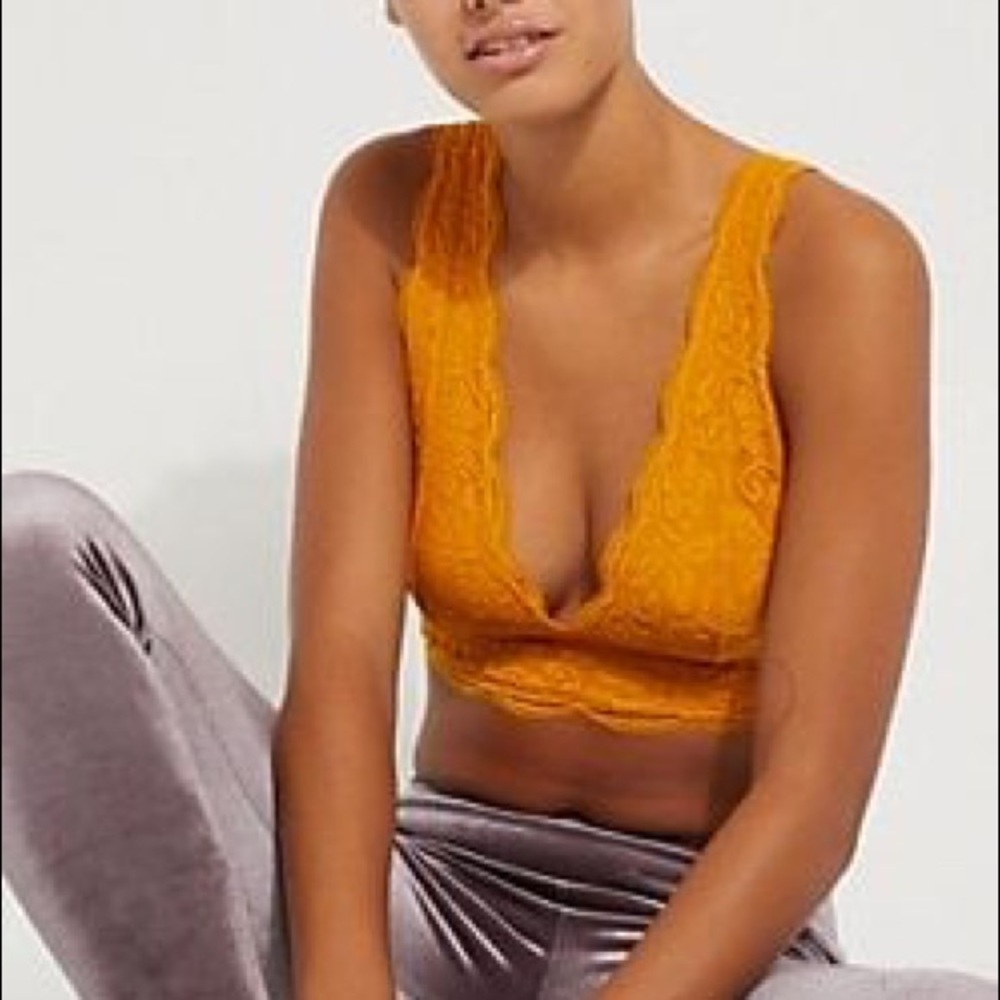 Mustard Bralette Top - Picture 2 of 6